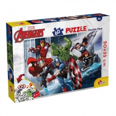 Puzzle de colorat - Avengers in misiune (60 de piese) foto