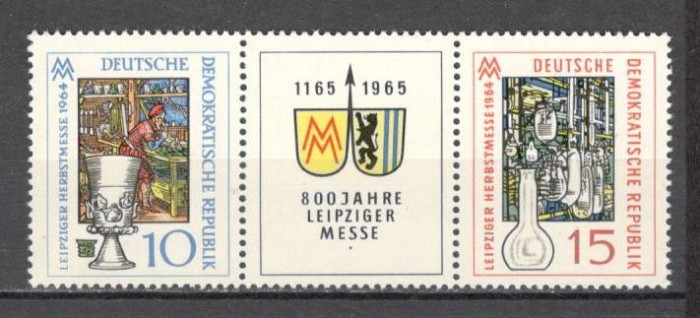 D.D.R.1964 Targul de toamna Leipzig-streif SD.149