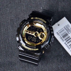 Ceas Casio G-Shock GD-100GB-1, Black / Gold, original, superb