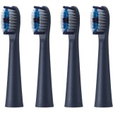 Set 4 capete de periuta Panasonic ER-CTB1 compatibil cu sistemul modular MULTISHAPE, Vibratii sonice, Peri Multi-fit, Gri