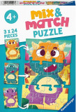 Puzzle 3x24 de piese - Mix&amp;Match Dinozauri | Ravensburger
