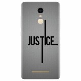 Husa silicon pentru Xiaomi Remdi Note 3, Amir Justice Minimalistic Nubheebuccus Text