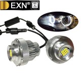 Becuri Led Marker Angel Eyes BMW E90 E91 E60 E61 LCI/Pre-LCI 60W CREE Alb 6000K CAN BUS