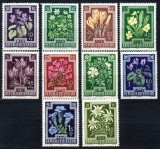 Austria 1948 - Flori, flora, serie neuzata