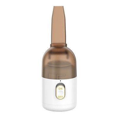 Aspirator Portabil pentru Automobil, Flippy, Aspirator mic fara Fir, pentru Casa si Masina, incarcare USB, 2 in 1, 16.3x6 cm, Alb foto