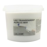 Lac Acrilic Transparent Mat 2.5 Litri
