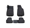 Set Covorase Auto Cauciuc Tip Tavita Opel Mokka X (2017-2020) Negre, 4 Buc. Interior