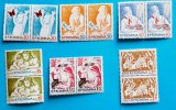 TIMBRE ROMANIA L.P. 548/1962 -Copii in R.P.R. - Serie &icirc;n pereche - MNH, Nestampilat