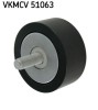 SKF VKMCV 51063 Rola ghidare/conducere, curea transmisie