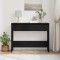 vidaXL Masă de consolă Stejar negru 100 x 35 x 76.5 cm Lemn compozit 862708