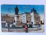 C.P. cu statuia Sf&acirc;ntului Ladislau și Primăria din Oradea Mare