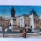 C.P. cu statuia Sf&acirc;ntului Ladislau și Primăria din Oradea Mare