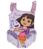 Costum de Baie &Icirc;ntreg pentru Copii Dora 2-6 Ani (set 5 buc.)