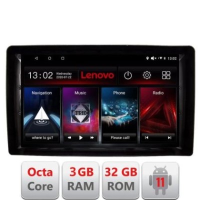 Navigatie universala 2din-2 Octa Core cu Android Radio Bluetooth Internet GPS WIFI DSP 3+32 GB 4G KIT- CarStore Technology foto