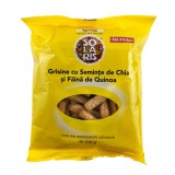 Grisine din faina integrala, faina de quinoa si seminte de chia, 100g, Solaris