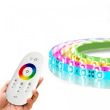 Banda LED RGB - &quot;MagicControl&quot; - 5 m - program peste 100, telecomandă tactilă -, Oem