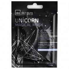 Masca cosmetica pentru ochi cu colagen și vitamina C Unicorn Magical Mask IDC Institute 3436, 8 g