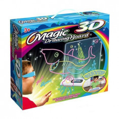 Tabla pentru desen 3D Magic Drawing Board, LED foto