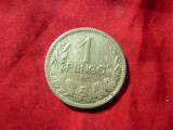 Moneda 1 Pengo 1927 Ungaria ,argint , cal. F.Buna
