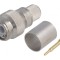 Mufă TNC Tată Drept 50&Omega; RG214 Crimpat PTFE Aurit