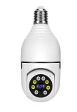 Camera de Supraveghere cu IP, Dual View PTZ 360˚ si Fixa - E27 / V380 Pro