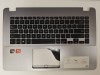 Carcasa superioara cu tastatura palmrest Laptop, Asus, VivoBook 15 F505B, F505BA, F505BP, F505Z, F505ZA, 90NB0I12-R30US0, 13NB0F42P03011, 13NB0G02AP03
