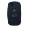 Husa Cheie Audi A6 3 Butoane Silicon Neagra Model Vechi AutoProtect KeyCars