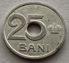 25 Bani 1921, Romania , diam. gaura 4 mm foto