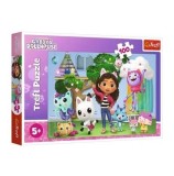 Cumpara ieftin Puzzle Trefl maxi Gabbys Dollhouse - Prietenii lui Gabby, 100 piese