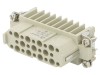 Conector HDC Mama Degson 10ADD-025-FC, 10A, 25+PE, Policarbonat, Carcasa D16A