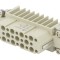 Conector HDC mamă 10A, 25+PE