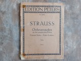 Richard Strauss &ndash; Orchesterstudien aus den Symphonischen Werken fur Viola (Edition Peters) 1910