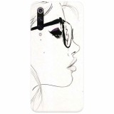 Husa silicon pentru Xiaomi Mi 9, Girl Face