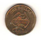SV * Australia ONE DOLLAR 2002 * YEAR OF OUTBACK UNC +, Australia si Oceania, Cupru-Nichel