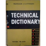 S. G. Ettingen - Technical dictionary (I) (Editia: 1983)