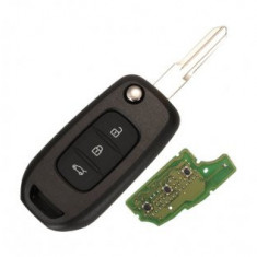 Cheie completa compatibila Renault Captur, Megane 3, Chip Hitag AES 4A PCF7961M, frecventa 434Mhz