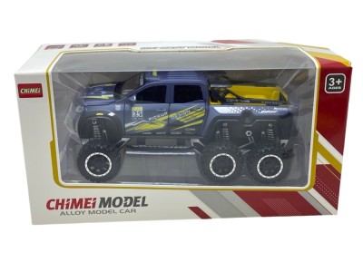 Macheta Mercedes-Benz X-Class 1:24 6x6 albastru sunet, lumini, deschide tot foto