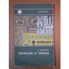 CRONICARI SI CRONICI- D. MARTINESCU, BUC.1967
