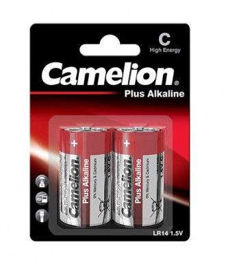 Baterie Camelion Plus Alkaline C R14 1,5V alcalina set 2 buc. foto