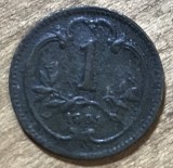 MNDSTR AUT3 Austroungharia 1 heller 1901