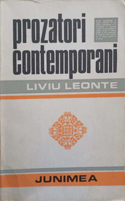 PROZATORI CONTEMPORANI-LIVIU LEONTE foto