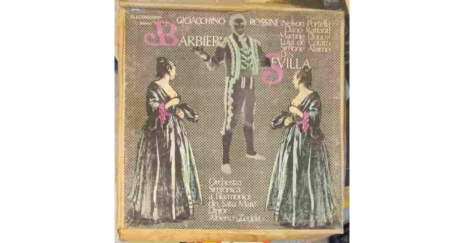 Disc vinil, LP. BARBIERUL DIN SEVILLA. SETBOX 3 DISCURI VINIL ...