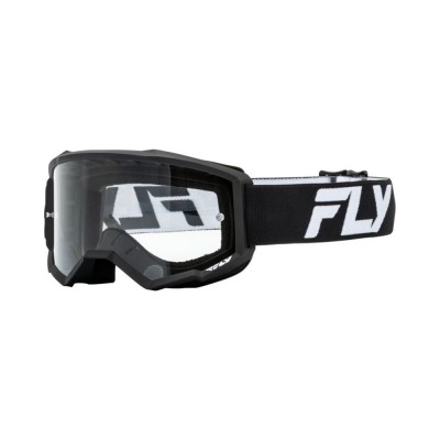 Ochelari cross/atv Fly Racing Focus negru/alb foto