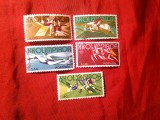 Serie mica Portugalia 1972 Olimpiada Munchen 5 val. stampilate (din 6v)