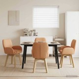 Cumpara ieftin Scaune de dining rotative 4 buc. Boucl&eacute; Bej 54 x 58 x 87 cm