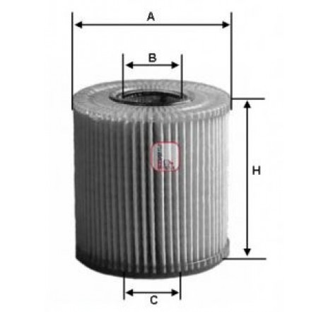 Filtru ulei SOFIMA S5013PE / R17