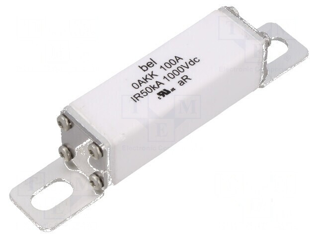 Siguranţă ceramică 100A 1kVDC - ardere rapidă