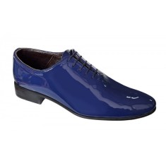 Pantofi barbati eleganti din piele naturala Bleumarin LAC Enzo 2