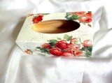 Cutie lemn pt servetele de hartie 48391