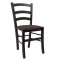 Scaun Paesana - cadru wenge - stofa S04 - maro deschis